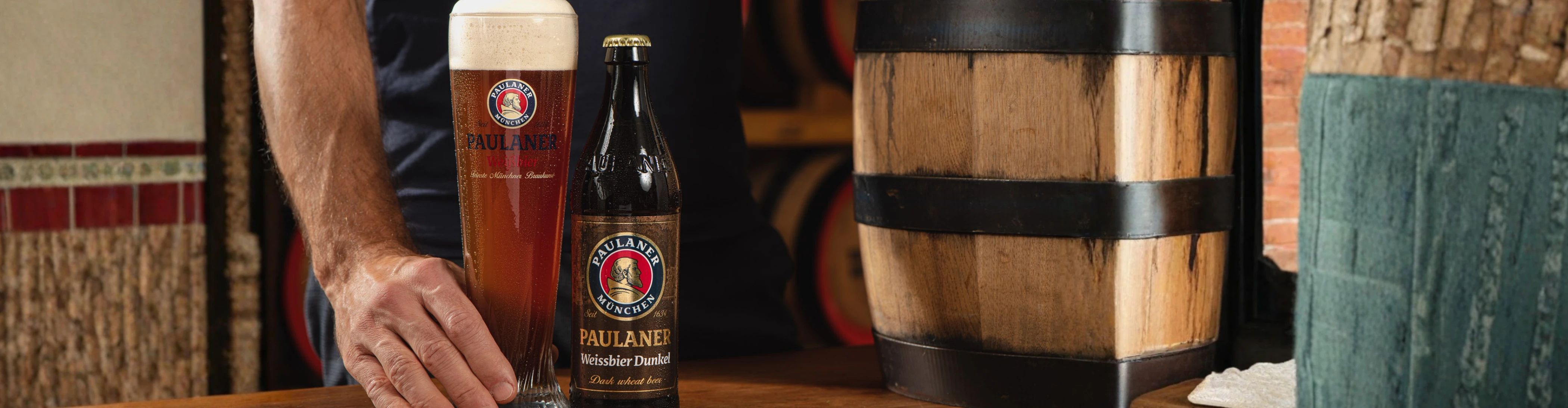 Paulaner Weissbier Dunkel