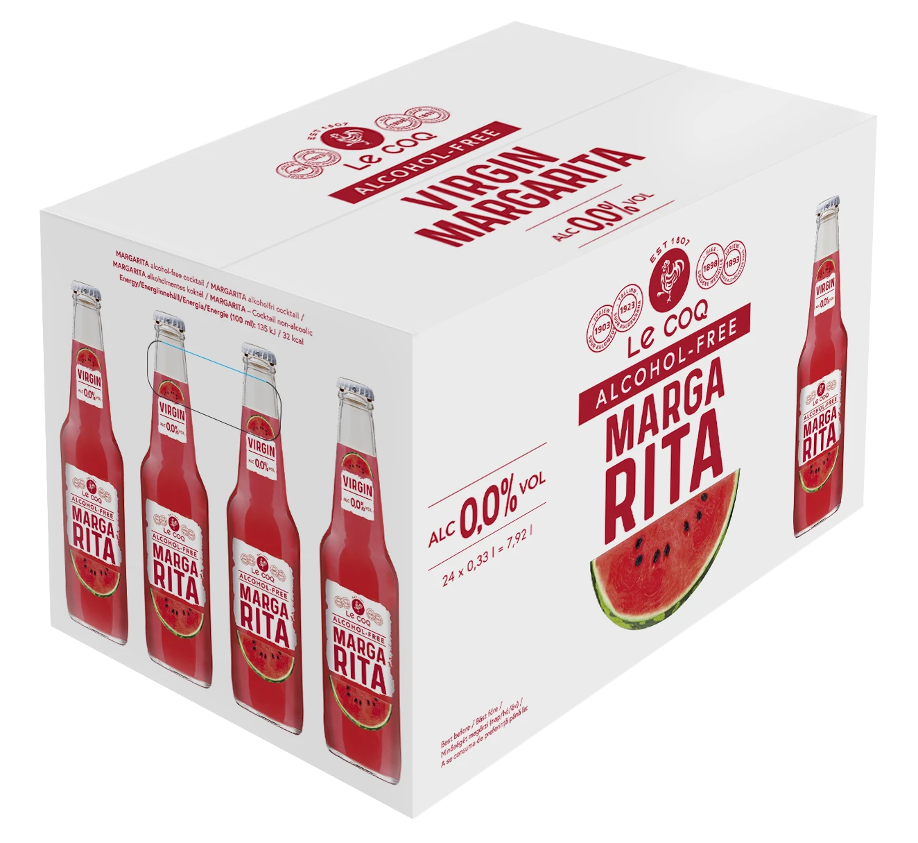 A.Le Coq Bezalkoholni Koktel Margarita 0.0% 0,33l