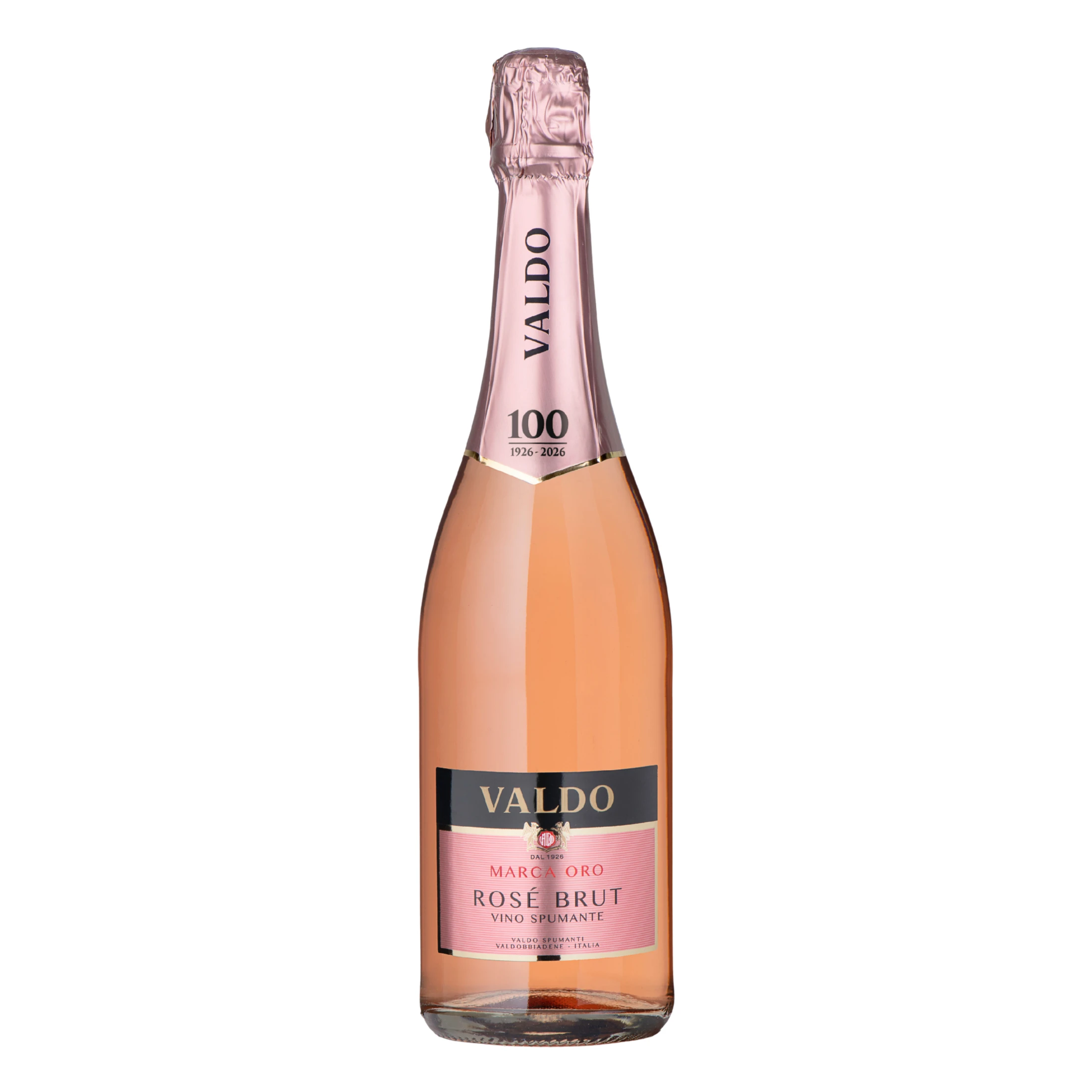 Rosé vino Valdo Marca Oro Prosecco DOC Rosé Brut 