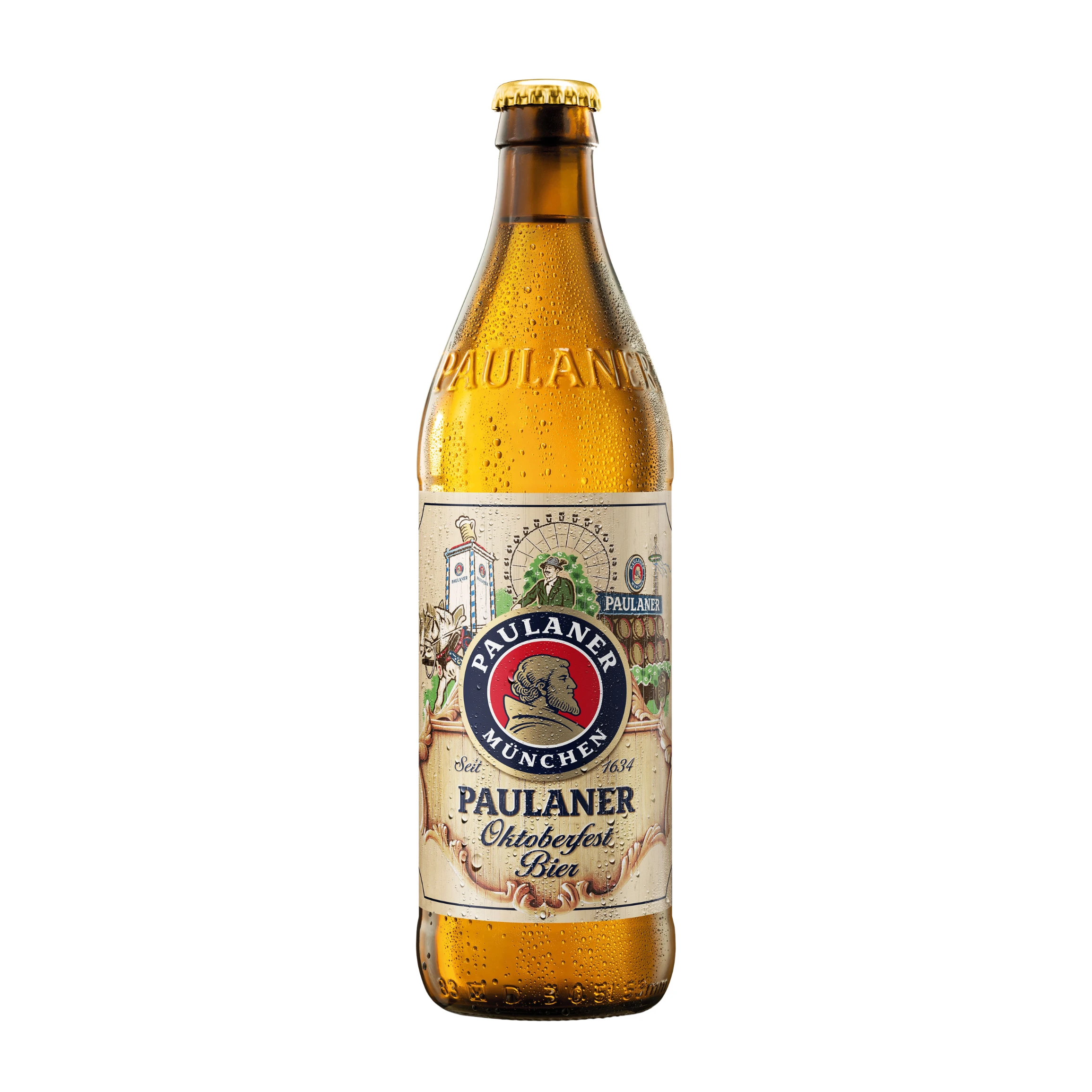 Pivo Paulaner Oktoberfestbier 0,5l Nepovratna Boca