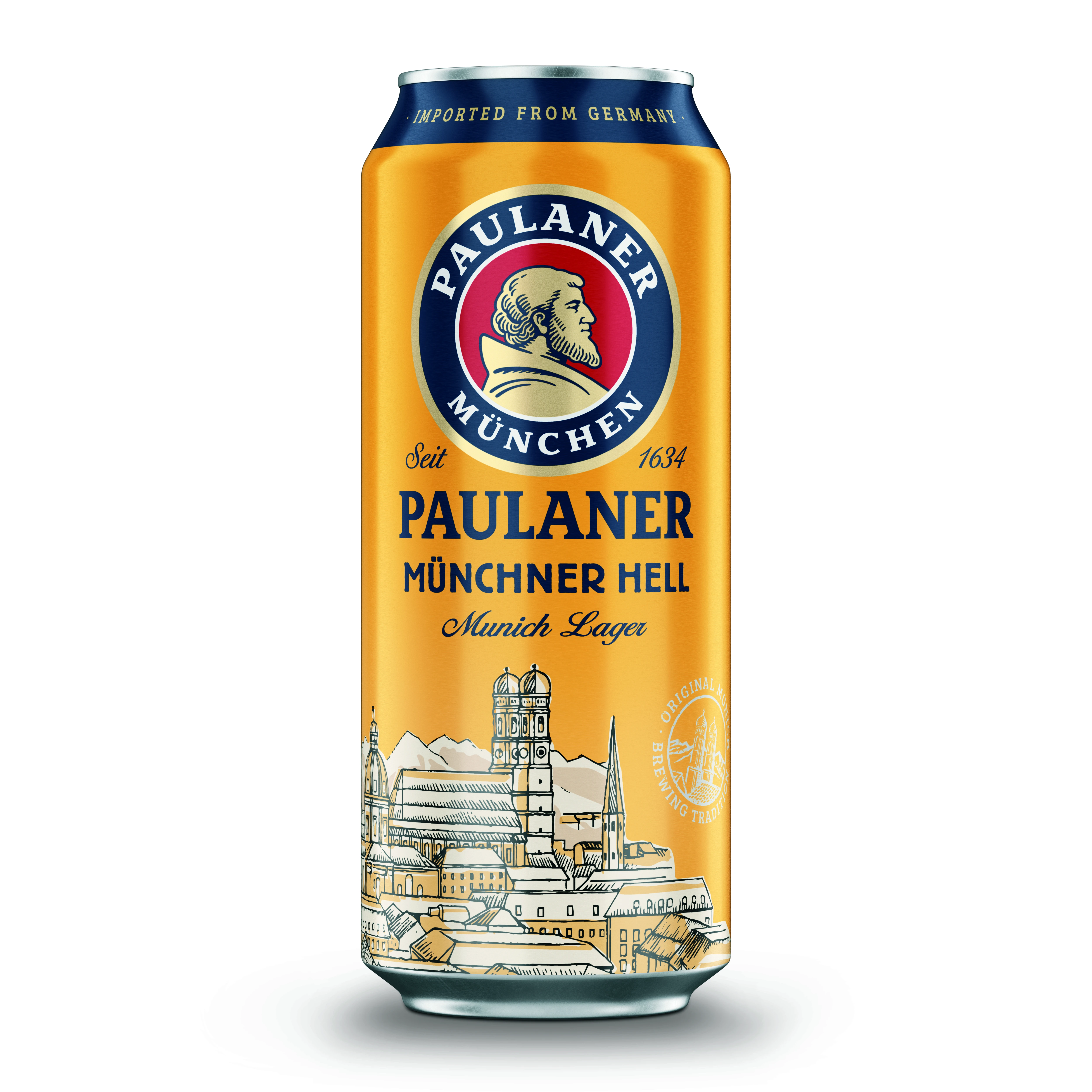 Pivo Paulaner Original Münchner Hell 4-pack limenke 
