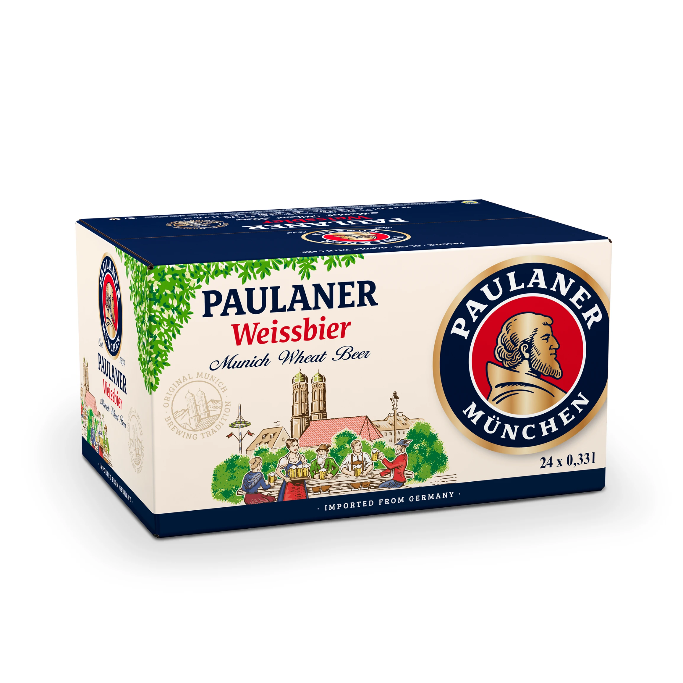 Pivo Paulaner Weissbier Pšenično 0.33l Nepovratna boca