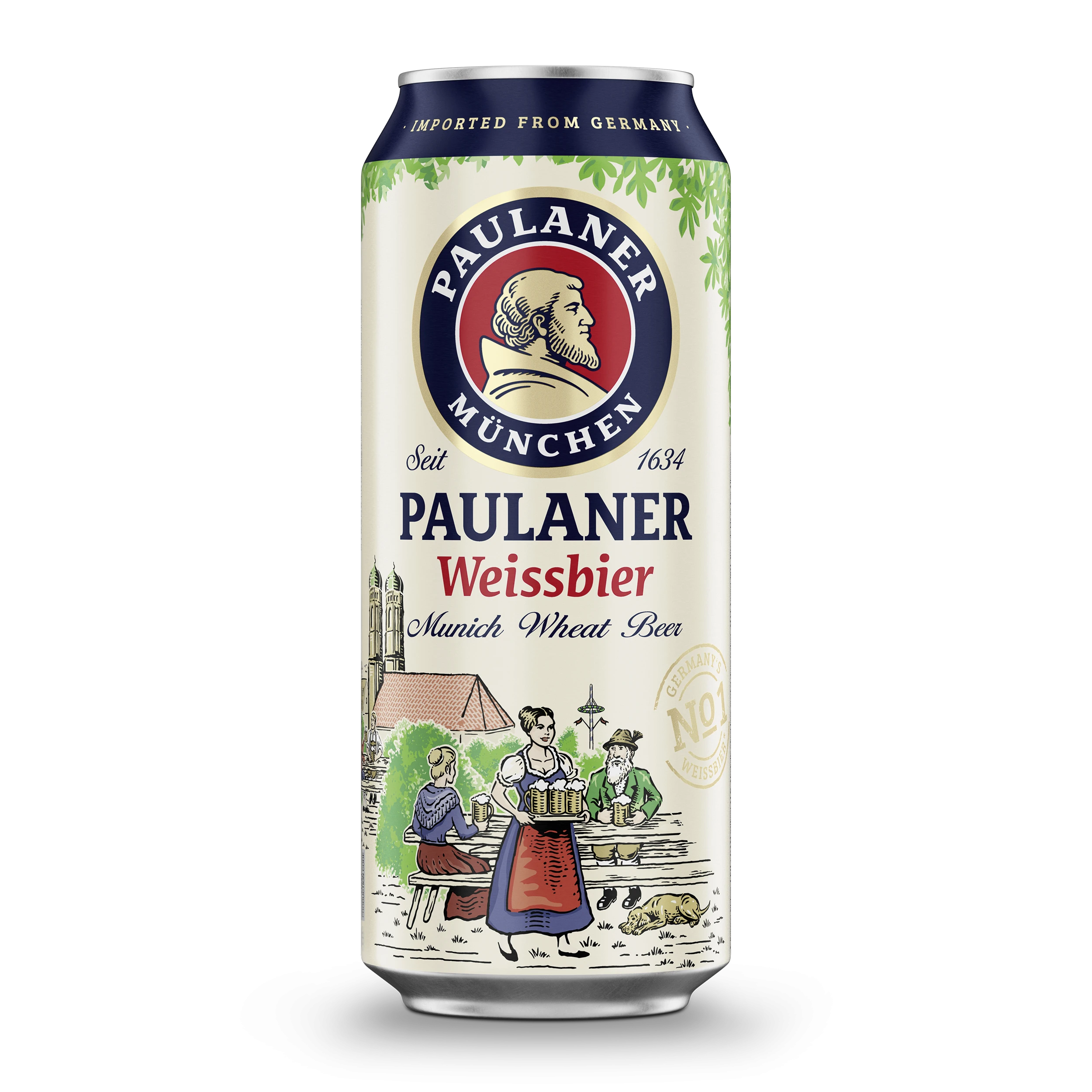 Pivo Paulaner Weissbier Pšenično 4-pack limenka