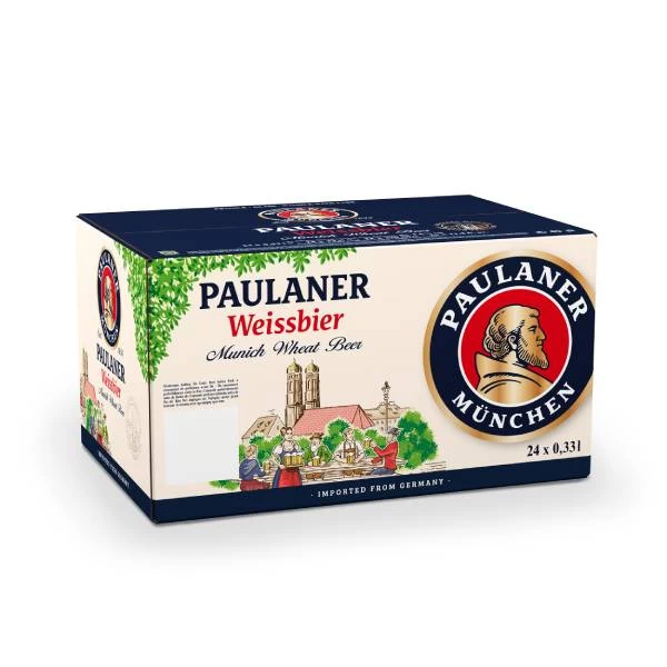 Pivo Paulaner Weissbier Pšenično 0.33l Nepovratna boca