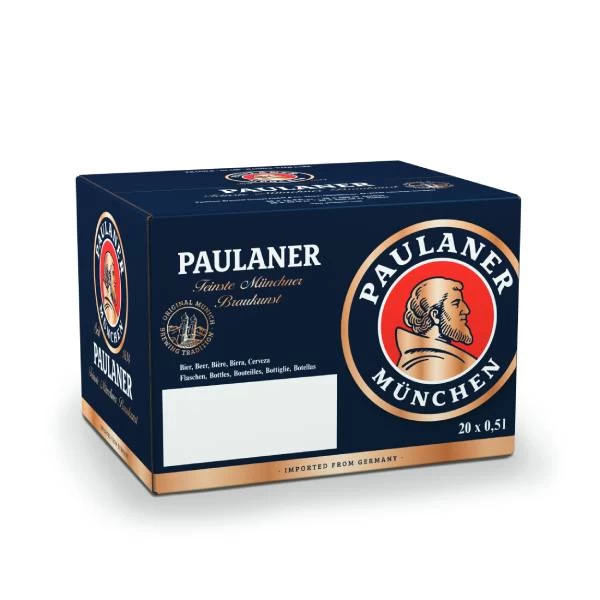 Pivo Paulaner Weissbier Dunkel Pšenično Tamno 0.5l Nepovratna boca