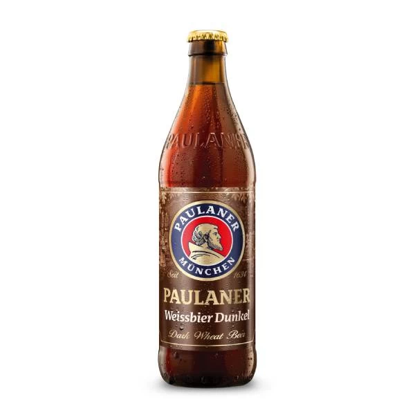 Pivo Paulaner Weissbier Dunkel Pšenično Tamno 0.5l Nepovratna boca