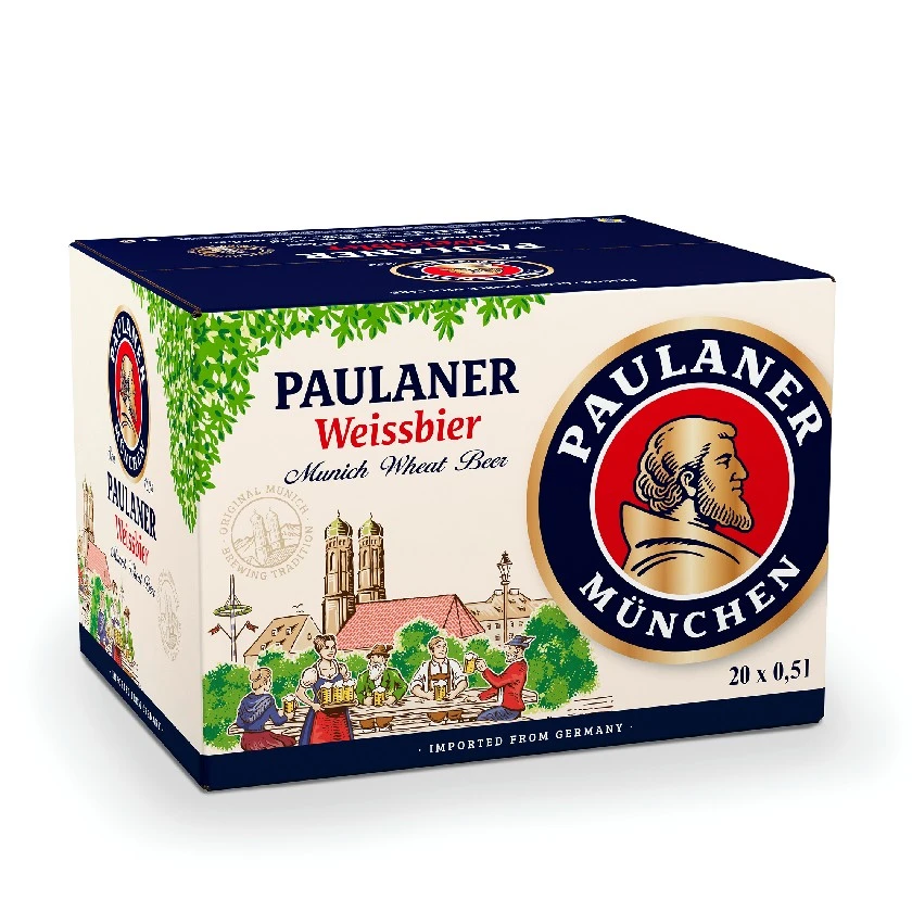 Pivo Paulaner Weissbier Pšenično 0.5 Nepovratna boca
