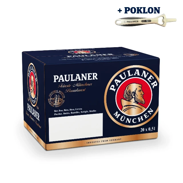 PAULANER ORIGINAL 0.5l NEPOVRATNA BOCA + POKLON