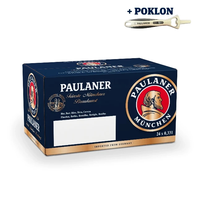 PAULANER ORIGINAL 0.33l NEPOVRATNA BOCA + POKLON