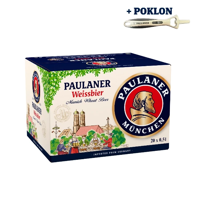 PAULANER PŠENIČNO 0.5l NEPOVRATNA BOCA