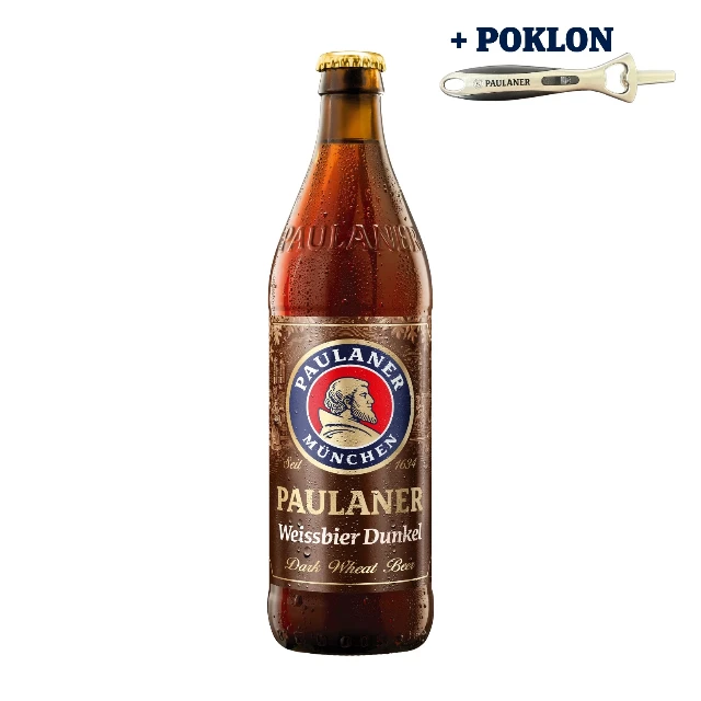 PAULANER WEISS TAMNO 0.5l NEPOVRATNA BOCA + POKLON
