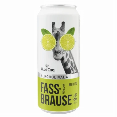 PIVO BEZALKOHOLNO FASSBRAUSE MOJITO 0.0%