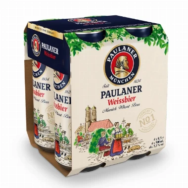 PAULANER PŠENIČNO 4-PACK LIMENKE
